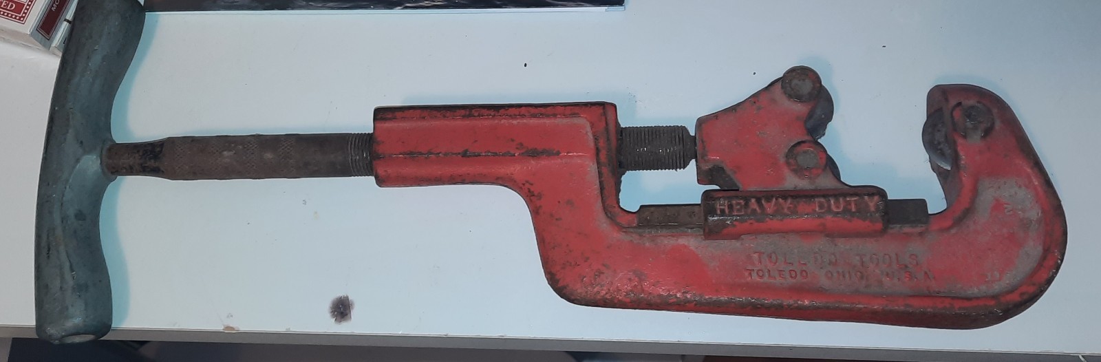 Toledo Tools No. 20 HD Pipe Cutter. 1/8 To 2 Inch Pipe.