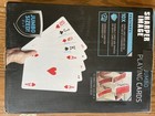 Sharper Image Jumbo Playing Cards 8" x 11" 54 Playing Cards Heavy Duty Complete — photo 2
