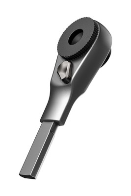 Galvanox Flat-End Ratchet Driver for Leatherman   1/4'' & Flat Bits (Steel)