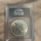 1922 Peace Dollar ICG MS63 $1 Silver Coin Philadelphia Uncirculated