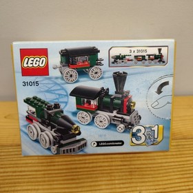 Lego Creator 3 In 1 Emerald Express Train 31015 Railroad RETIRED 56 Pieces