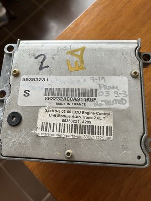 Saab P/N 55353231 Electronic Control Module