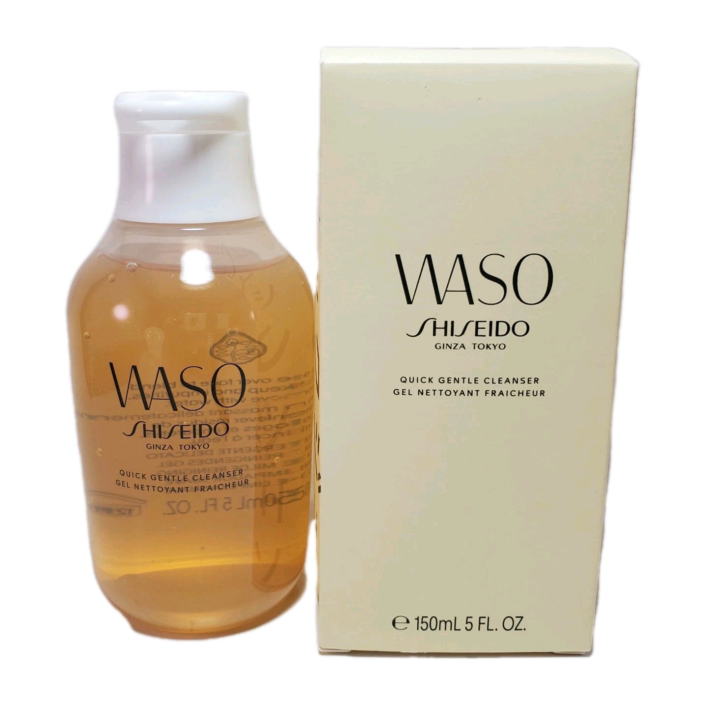 Shiseido Waso Quick Gentle Cleanser, 5 fl. oz. (150mL), NEW 