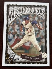 2025 Topps Allen & Ginter #WC-35 Wicked Curves Don Drysdale Los Angeles Dodgers