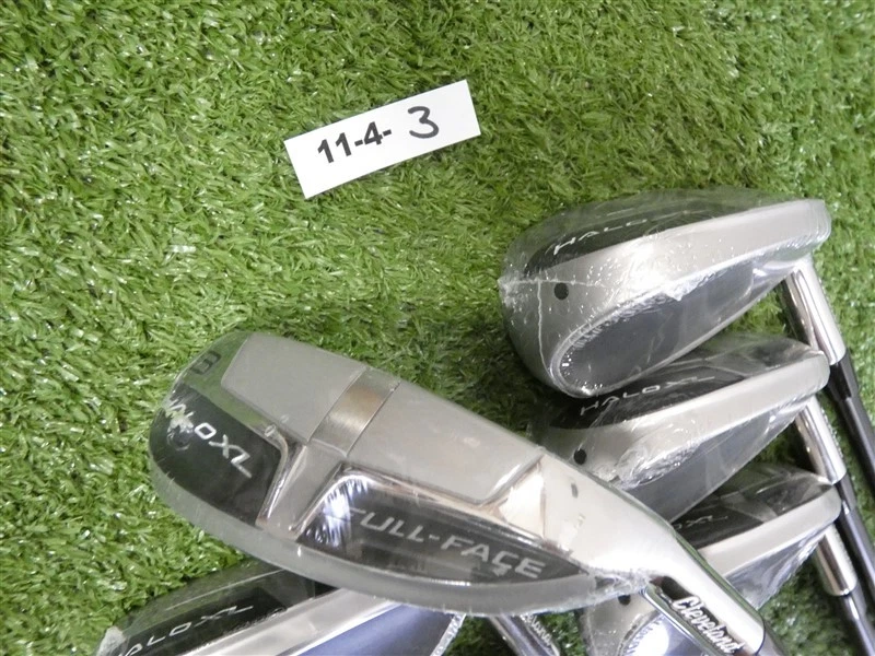 Cleveland Halo XL Full-Face Womens Irons 5-P, G Helium Nanocore 50 F1 Ladies New - Image 2 of 4