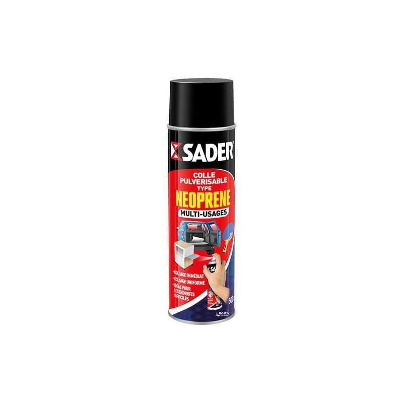 Colle multi-usages Sader flacon de 200ml liquide transparent pour carton et bois