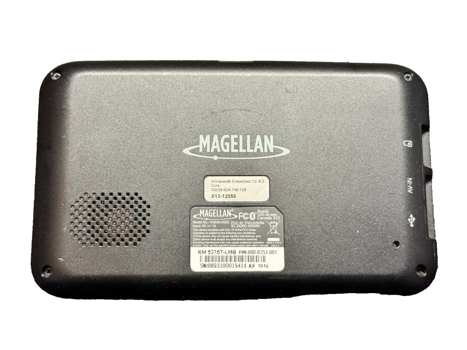 Magellan RoadMate GPS Unit X13-12056 Display Screen Tested Working - Image 4 of 4