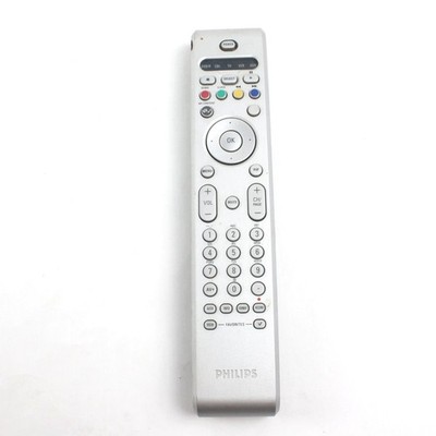 Philips RC4345/01 Silver Remote Control Flat Panel TV Replacement