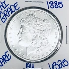 1885 MORGAN SILVER DOLLAR AUTHENTIC HI GRADE U.S MINT COIN FREE SHIPPING 6325