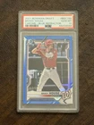 2021 Bowman Draft Chrome Brady House Blue Refractor 1st /150 PSA 10
