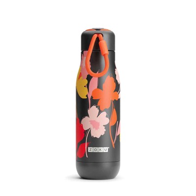 62151 ZOKU Stainless Steel Bottle M Medium Thermosflasche Farbe Mohn m