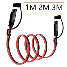 14AWG SAE To SAE Battery Cable Tender Terminal Connector Harness Extension Cord