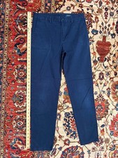 Polo Ralph Lauren Boys 20 Navy Stretch Chino Pants Cotton Twill Flat Front