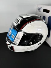 Shoei Neotec 3 Satori Modular Helmet - TC-6 White/Black - Size Large - USED / OP