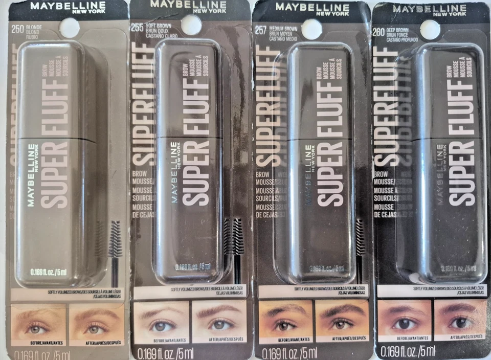 Maybelline Super Fluff Brow Mousse 250, 255, 257, 260 - Image 1 of 1