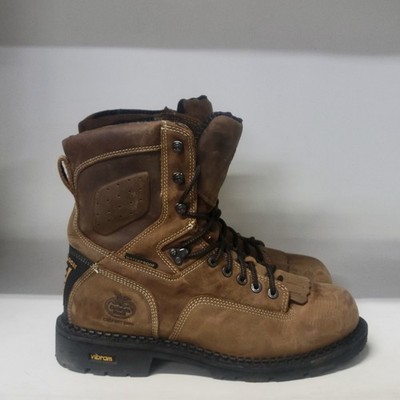 Georgia Boot Comfort Core Logger Soft Toe Boot Brown Mens Size 10.5M