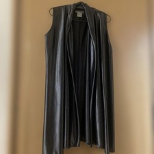 Issey Miyake Metallic Gilet Vest Wrinkle-Resistant Good Condition