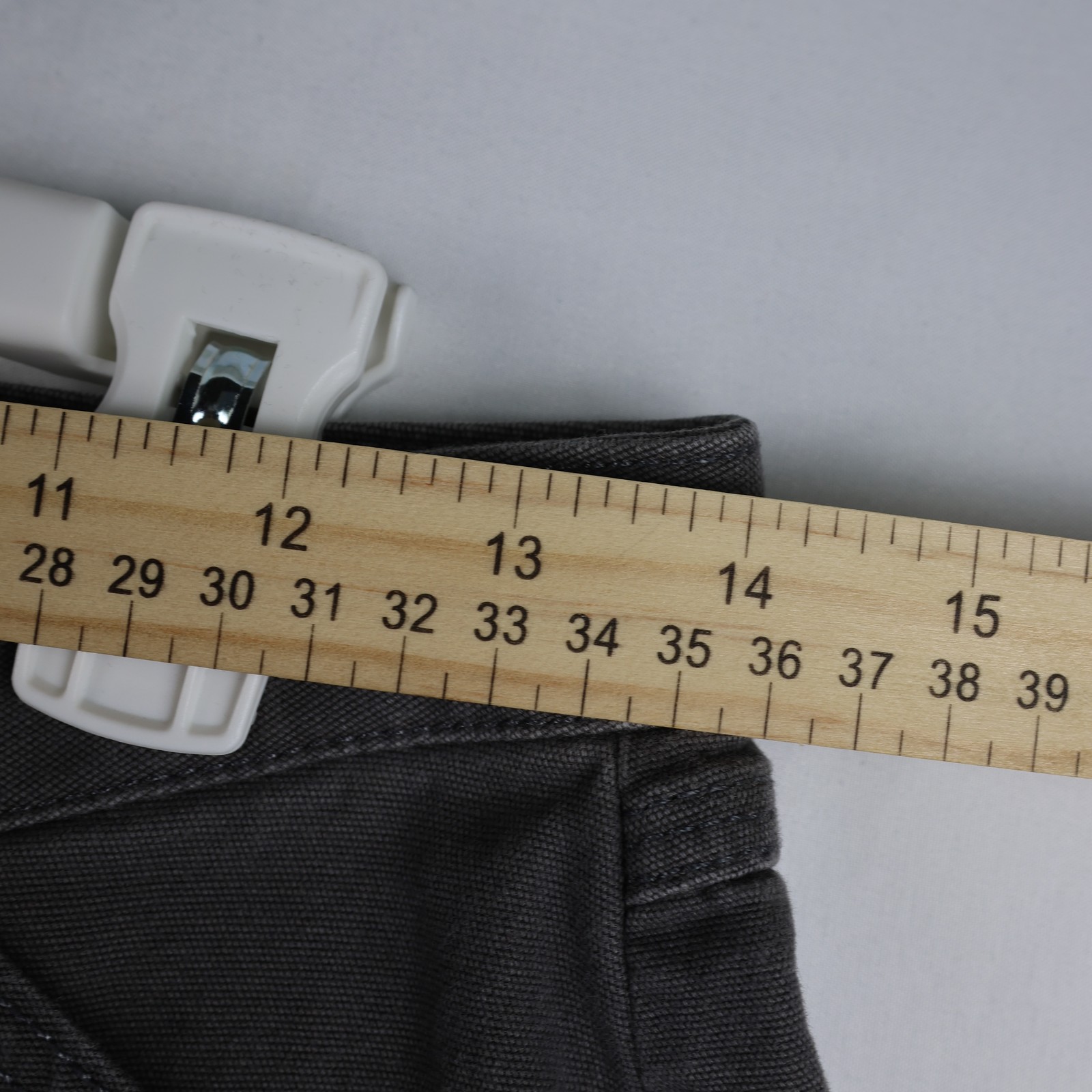 Wrangler Riggs Workwear Pants Mens 6x34 Gray Utility Strong Canvas Work Durable image 5