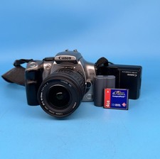 Canon 300D DSLR Camera With 18-55mm Lens, Charger & Memory Card - Tested