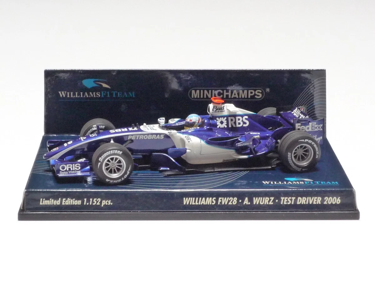 Lot De 3 Formule 1 Minichamps – Williams Renault Yamaha Arrow – 1/43 Neuves