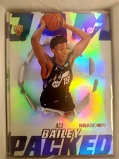 2025-26 NBA Hoops Ace Bailey Jam Packed RC Rookie Utah Jazz 