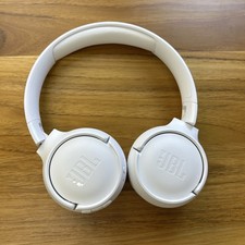 JBL Tune 520BT Wireless On Ear Headphones - White Tested