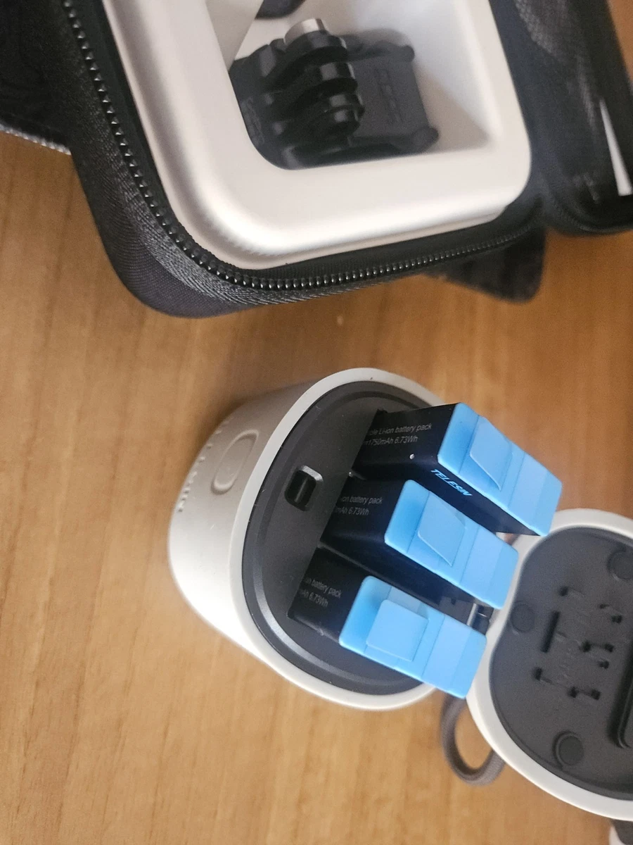 GoPro Hero 10 como nueva más 4 baterías y estación de carga