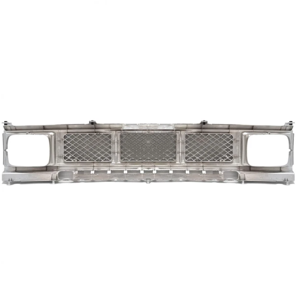 Cubierta de rejilla delantera cromada para camioneta Nissan Navara D21 BDI 1990-1992 Foto 4 de 4