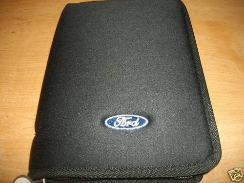 2008 2009 2010 FORD ESCAPE FREESTAR F-250 F350 RANGER MUSTANG OWNERS MANUAL CASE - Foto 1 di 1