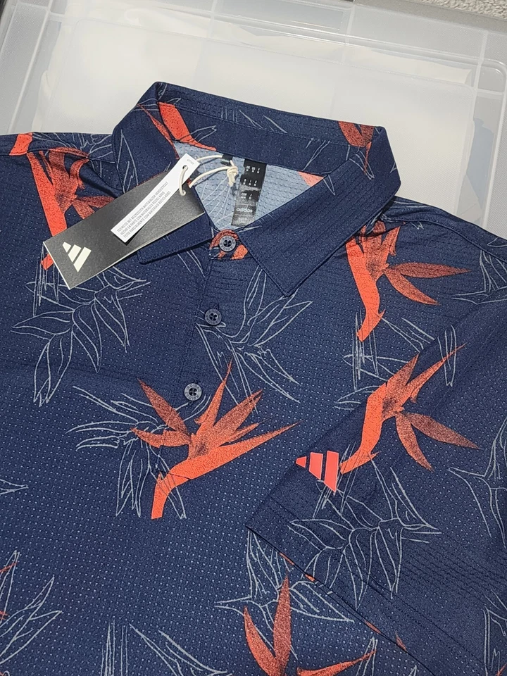 Adidas Oasis Golf Polo Men Size Medium - Image 2 of 4