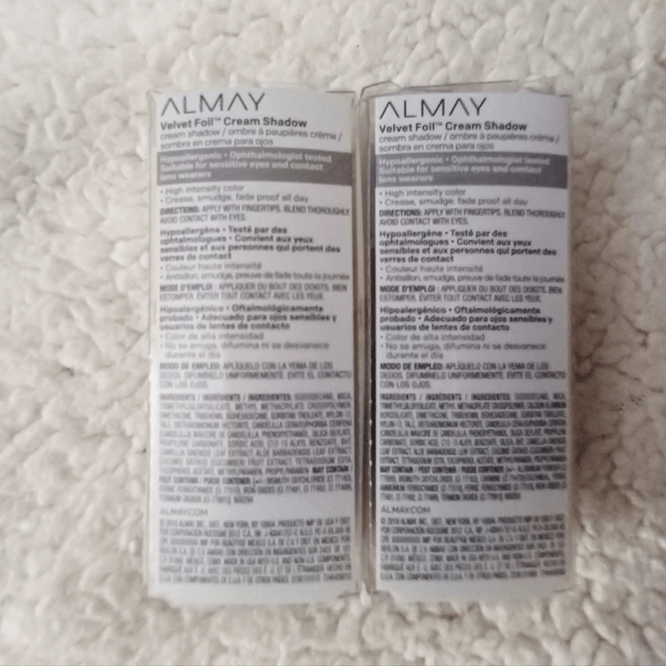 Revlon Almay 24-hour NEW Velvet Foil Cream Shadows Duo - Image 2 of 3