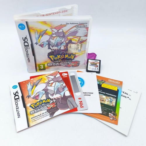 Pokemon Bianco 2 Nero 2 Versione Bianca Nera Nintendo Ds 100% ORIGINALE Italiano - Imagen 10 de 22