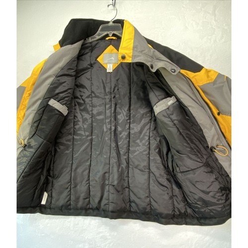 Polar Edge Gold Series Ski Jacket Hooded Full Zip Yellow & Black Men's Size XXL - Picture 10 of 15