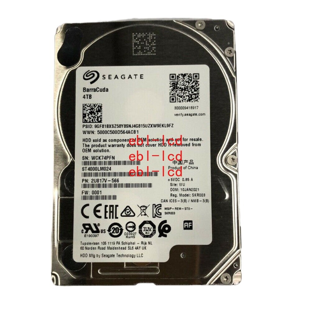 Seagate Barracuda ST4000LM024 4TB 2.5