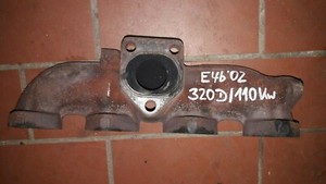 Lager4R7)) BMW E46 Bj.02 320D Krümmer Abgaskrümmer 77902190-01
