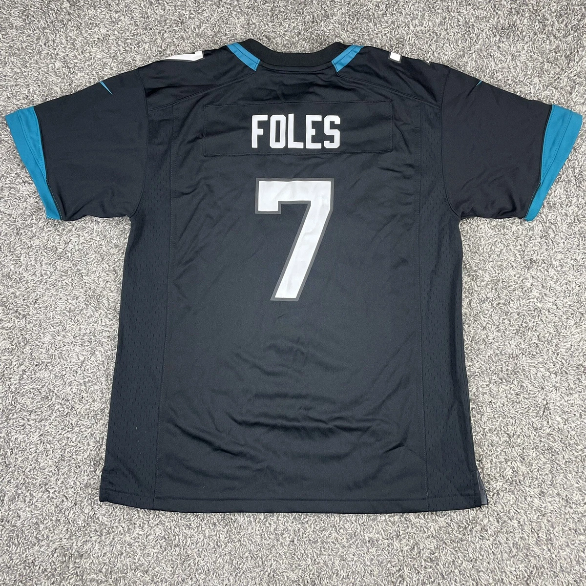 Nike Jacksonville Jaguars No7 Nick Foles Black Youth Stitched NFL Limited 2016 Salute to Service Jersey