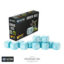 Bolt Action: Orders Dice - Blue