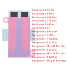 Battery Adhesive Glue For iphone 5C 6S 7 8 XR X XS 11 12Mini 13Pro Max 14Plus 15