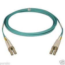 10M LC to LC Fiber Patch Cable, Multimode OM3 10G  Fiber Optical Patch Cables