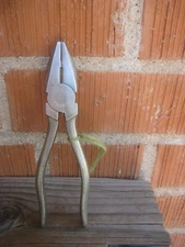 1960s Vintage 6" Length ** WITHERBY *** Small Lineman's Pliers 1506P ENGLAND