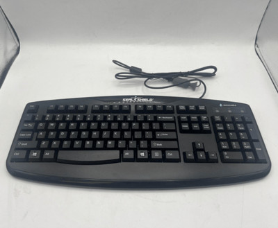 Original Seal Shield STK503P Silver Storm Waterproof/Washable Keyboard