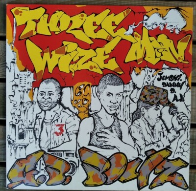 Three Wize Men '' G.B. Boyz '' - LP - 1988 - LEFT LP 1