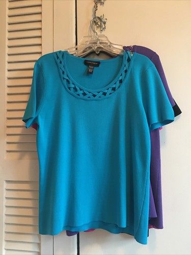 4 Cable \u0026 Gauge Woman KNIT TOPs Size 