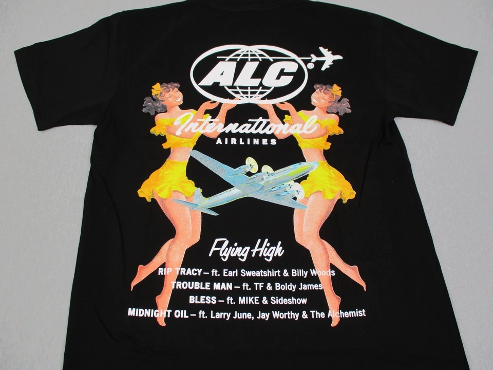 Camisa ALC Records Para Hombres Mediana Larry June Jay Digna Boldy Alchemist Destinos Foto 2 de 4