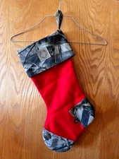 Legendary Whitetails Original Deer Gear 18" Camouflage Red Christmas Stocking