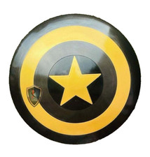Captain America Shield With Star Pattern Emerged Metal Prop Replica shield