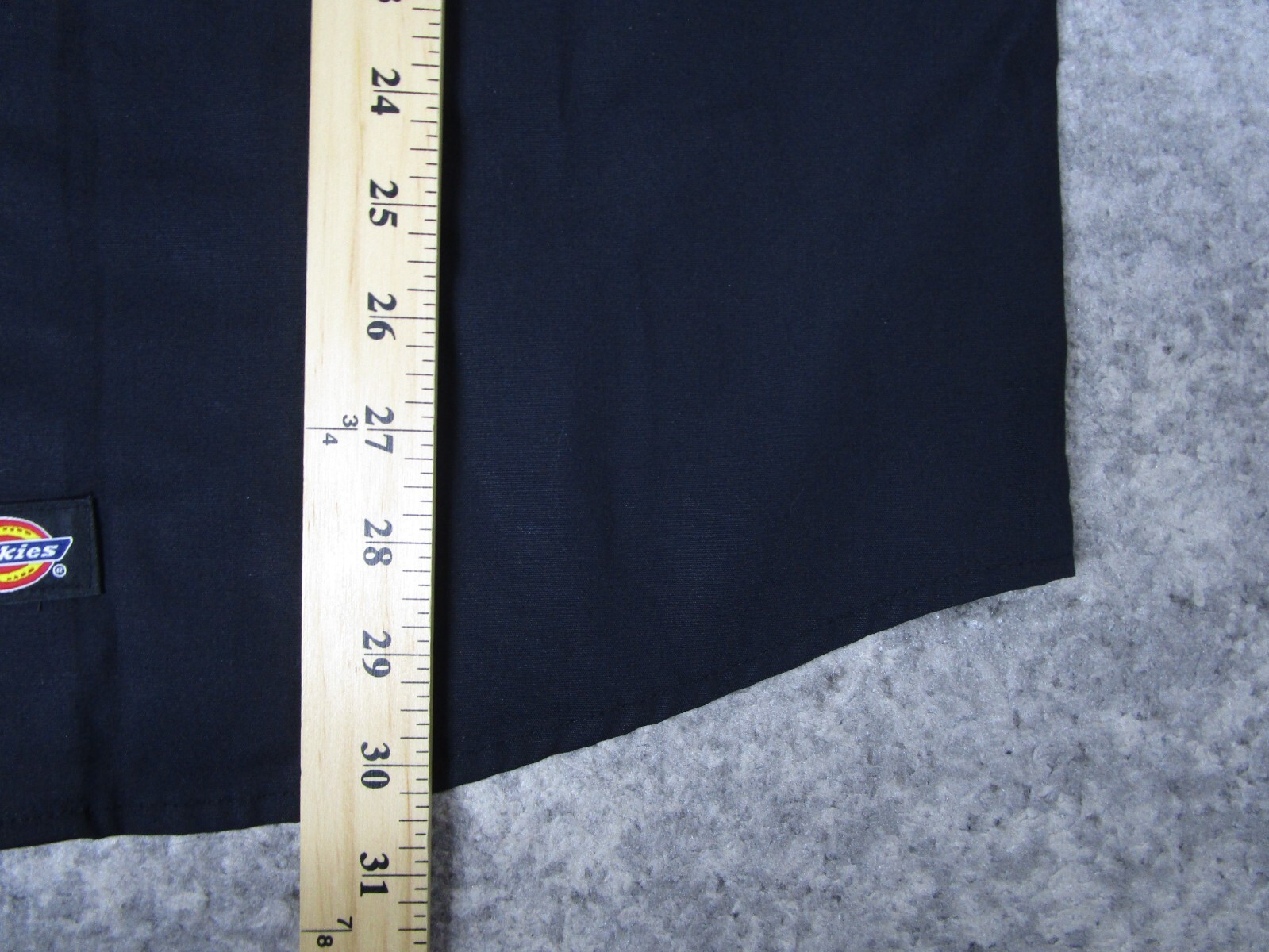 Dickies Dress Shirt Men Small [Packs of 2) Torrance Memorial Black Short Sleeve image 10