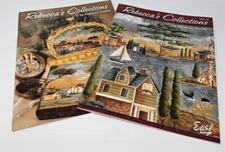 Rebecca's Collections 1 & 2 Acrylic Decorative Painting Pattern Books Lot