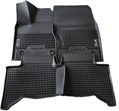 Genuine 2024 Lexus GX550 All Weather Mats Liners Set Front & Rear