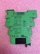 2980241 Phoenix PLC-BSC-5DC/1/ACT RELAY SOCKET DIN RAIL GREEN 1 UNIT